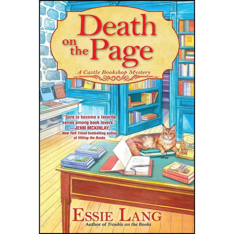 کتاب Death on the Page اثر Essie Lang انتشارات Crooked Lane Books
