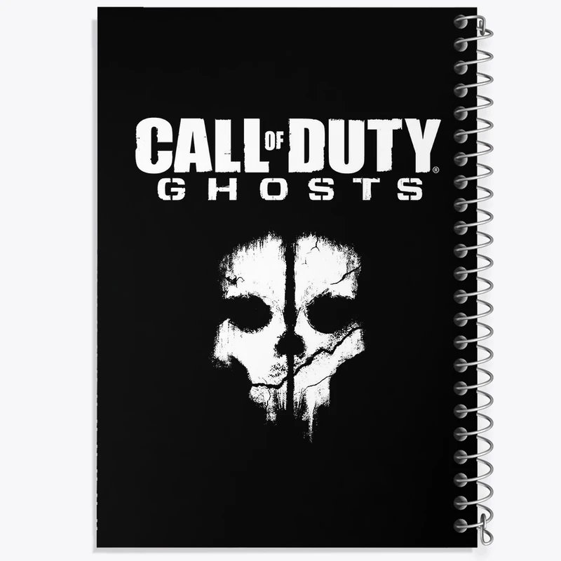 دفتر نت موسیقی 50 برگ خندالو مدل کال اف دیوتی (Call of duty) کد F293