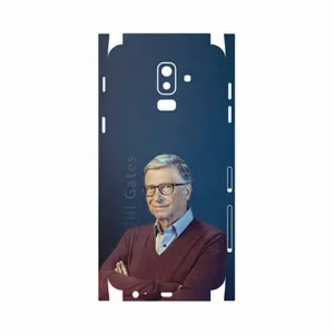 MAHOOT Bill Gates-FullSkin Cover Sticker for Samsung Galaxy J8
