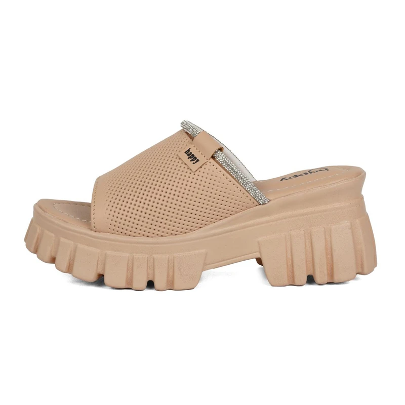 دمپایی زنانه هپی مدل رویال پانچی