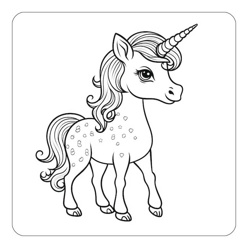 مگنت کاکتی طرح اسب تک شاخ و یونیکورن مدل mp32014