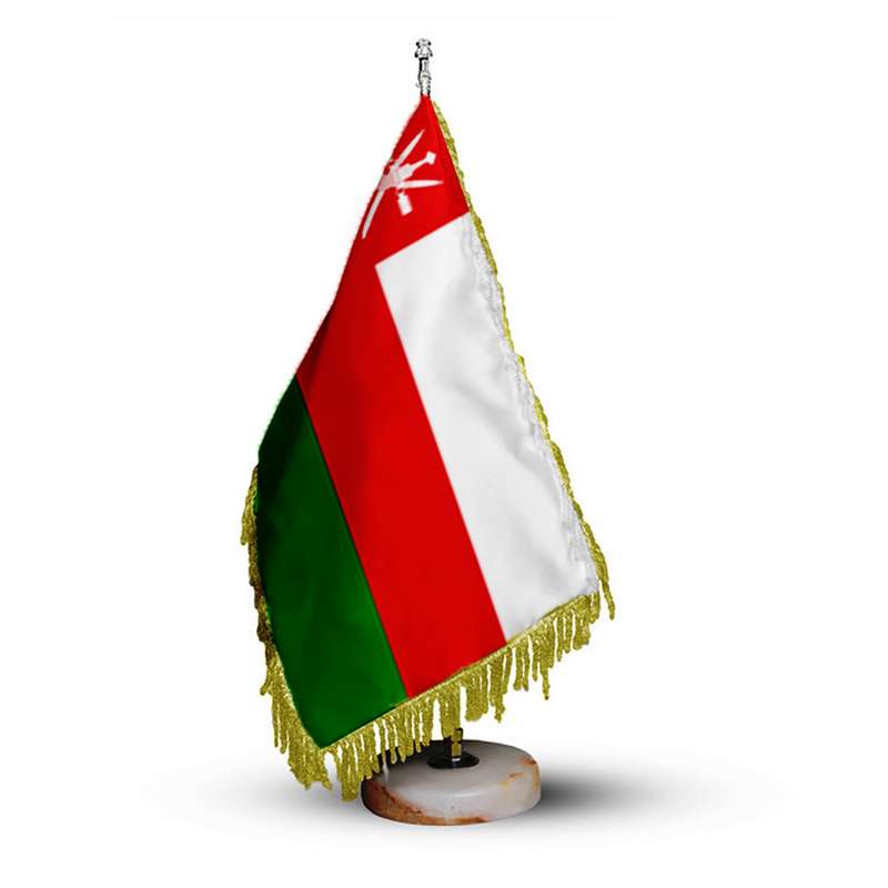 پرچم رومیزی مدل عمان