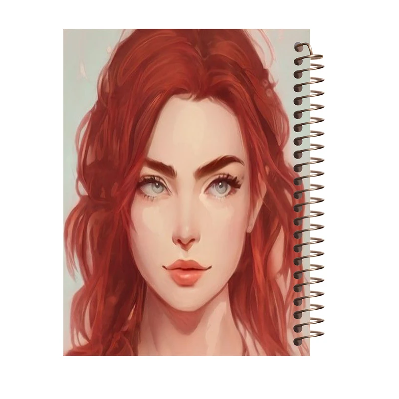 دفتر لغت طرح دختر کد W127