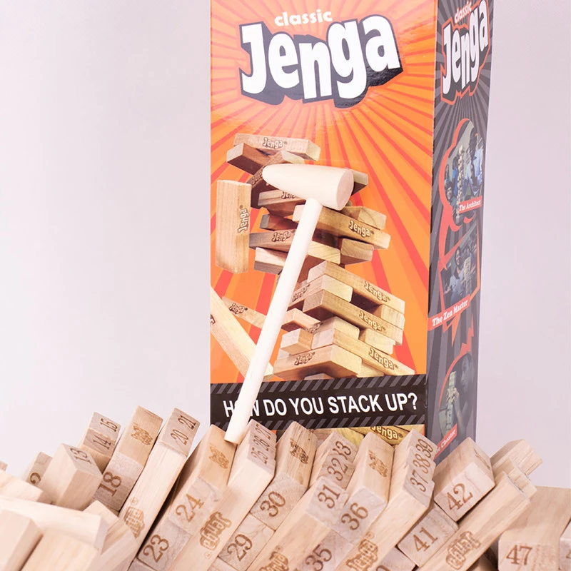 عکس شماره 5 : بازی فکری برج هیجان مدل جنگا چوب راش