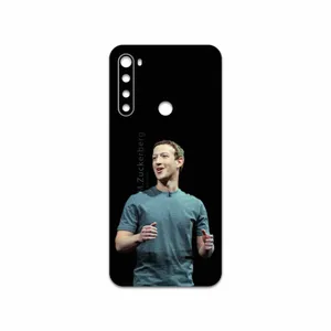 MAHOOT Mark Zuckerberg Cover Sticker for Xiaomi Redmi Note 8