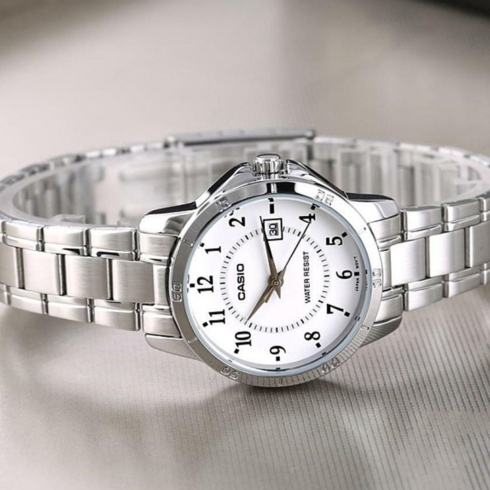 ساعت مچی عقربه ای زنانه کاسیو مدل LTP-V004D-7BUDF -  - 8