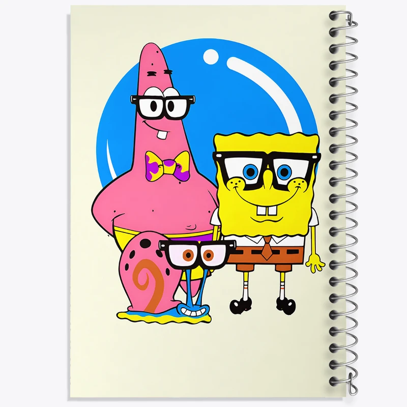 دفتر لیست خرید 50 برگ خندالو طرح باب اسفنجی و پاتریک کد N5385