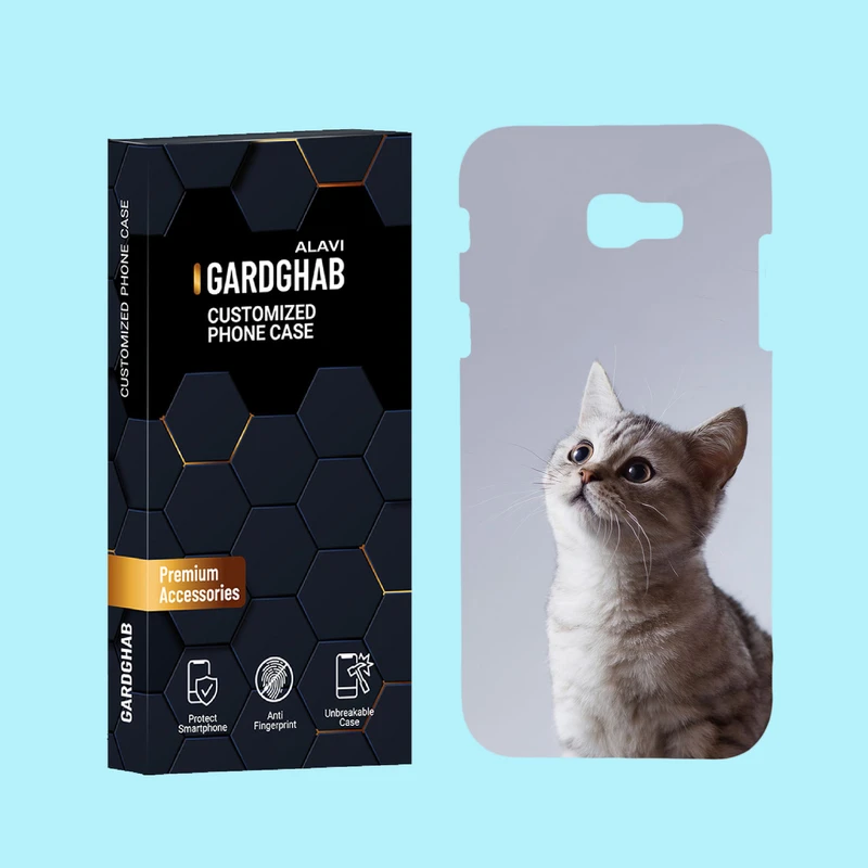 کاور گارد قاب علوی مدل حیوانات مناسب برای گوشی موبایل سامسونگ Galaxy A7 2017 / A720