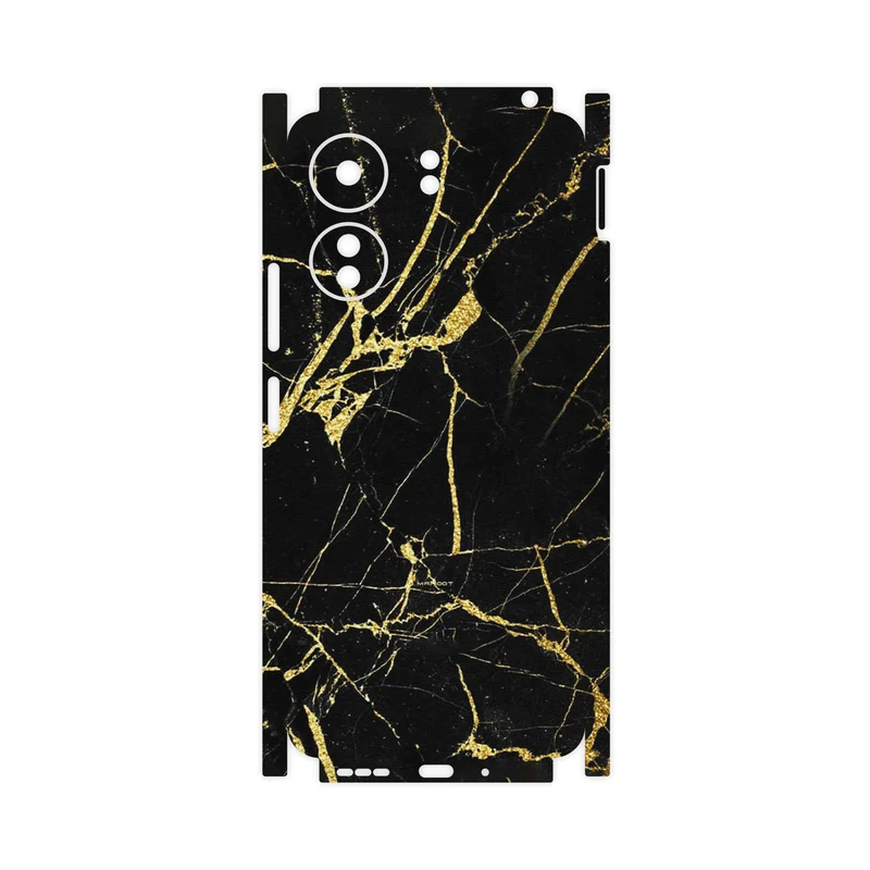 برچسب پوششی ماهوت مدل Graphite_Gold_Marble-FullSkin مناسب برای گوشی موبایل شیائومی Redmi 13C