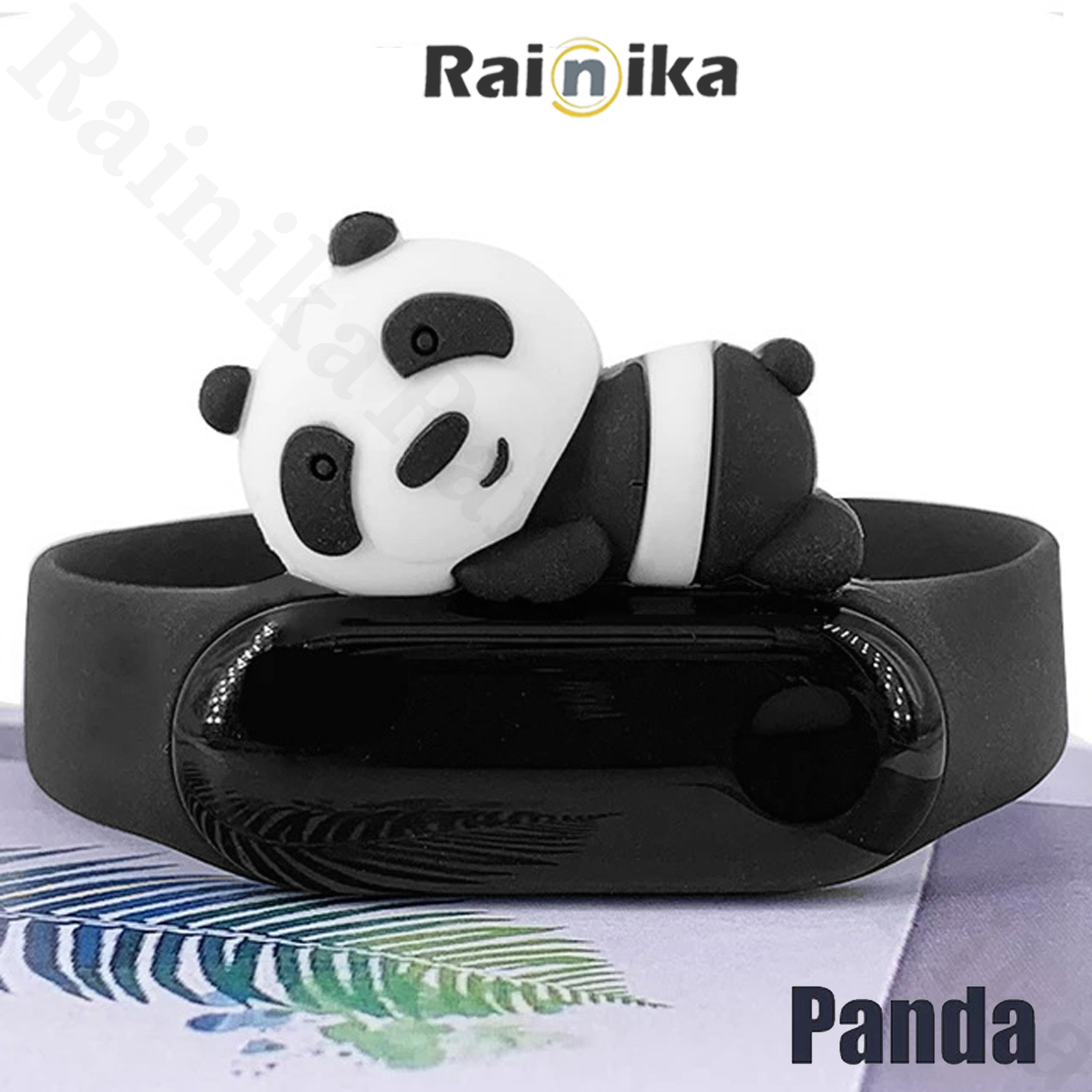 بند رینیکا مدل Panda 33 مناسب برای مچ بند هوشمند شیائومی Mi Band 3