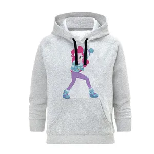 هودی زنانه مدل دختر زمستونی کد B164 رنگ طوسی