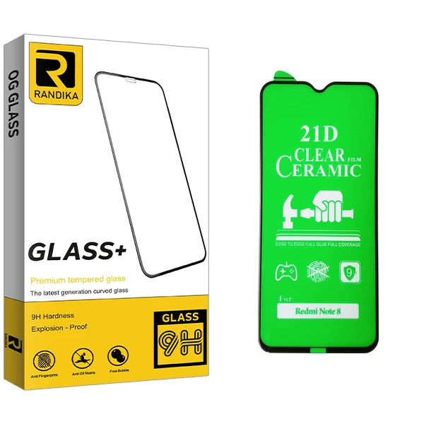 محافظ صفحه نمایش سرامیکی راندیکا مدل GLD مناسب برای گوشی موبایل شیائومی Note 8