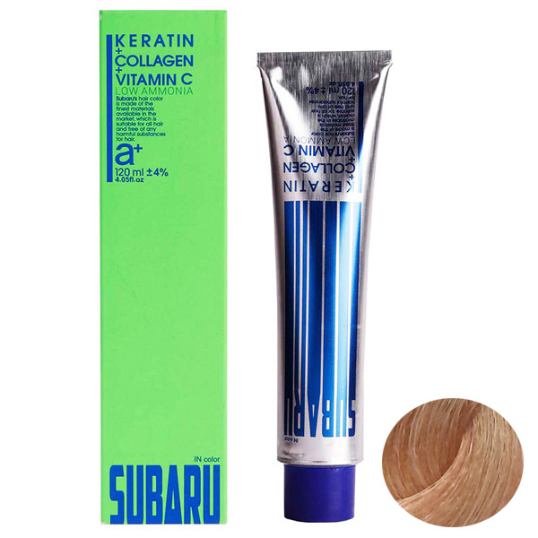 رنگ مو سوبارو شماره 8.7 حجم 120 میلی لیتر رنگ بلوند نسکافه ای روشن رنگ مو سوبارو شماره 8.7 حجم 120 میلی لیتر رنگ بلوند نسکافه ای روشن