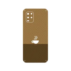 MAHOOT Minimal Cup of Coffee Icon Cover Sticker for Xiaomi Mi 10 Lite 5G