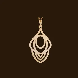 آویز گردنبند نقره زنانه مدل h222