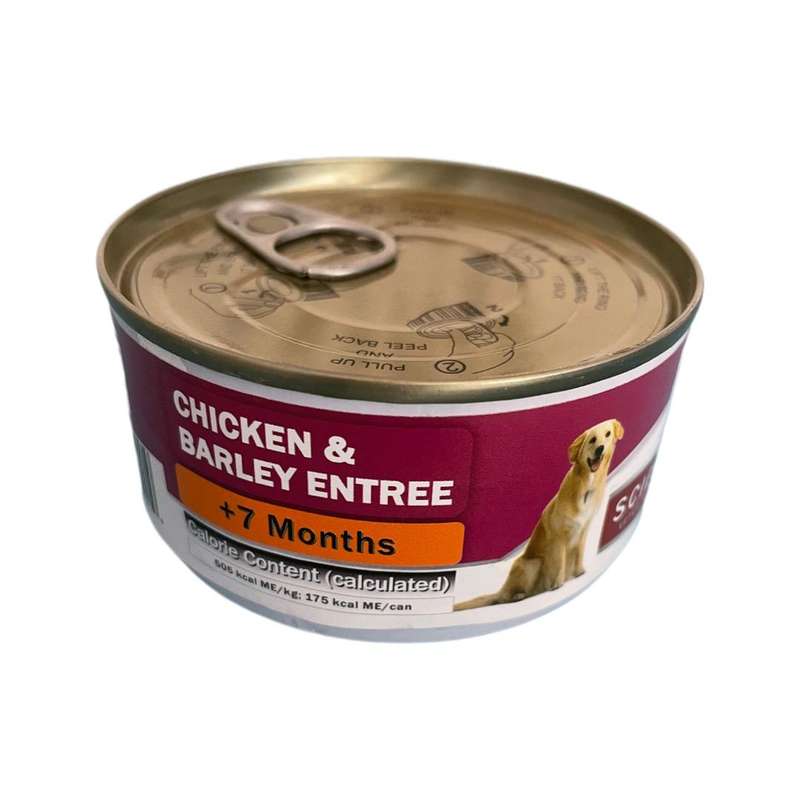 کنسرو غذای سگ هیلز مدل مرغ و جو وزن 200 گرم