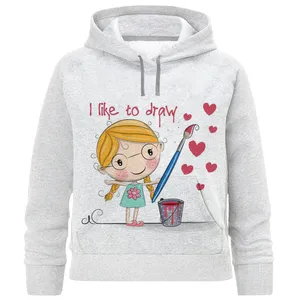 هودی دخترانه مدل دختر و رنگ F969