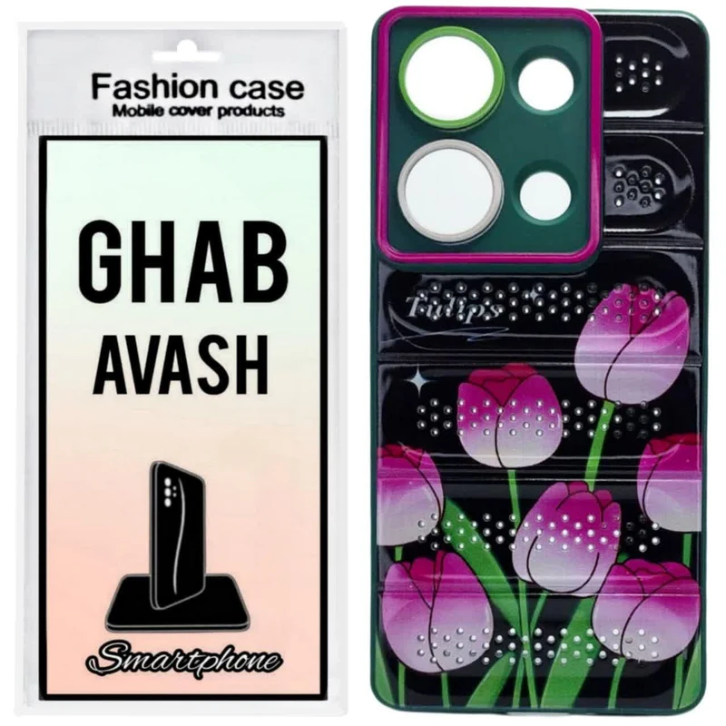 کاور قاب آوش طرح فانتزی مدل ژله ای 08 مناسب برای گوشی موبایل شیائومی REDMI NOTE13 PRO 4G