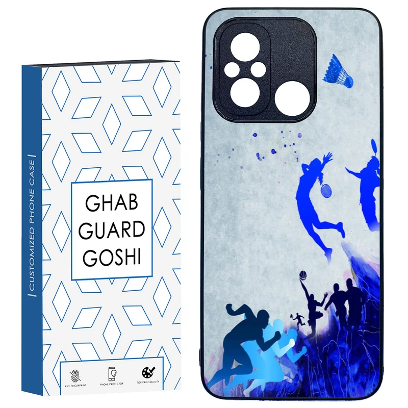 کاور قاب گارد گوشی طرح بدمینتون کد TPU-114 مناسب برای گوشی موبایل شیائومی REDMI 12C / POCO C55