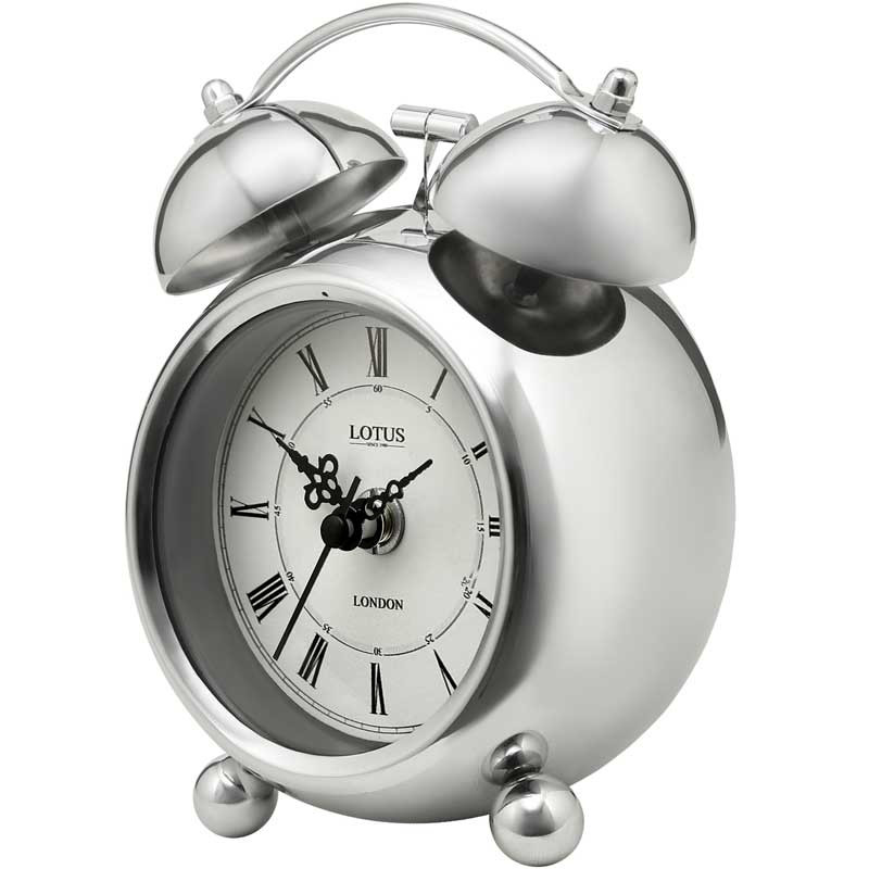 ساعت رومیزی لوتوس مدل BS-800-SILVER