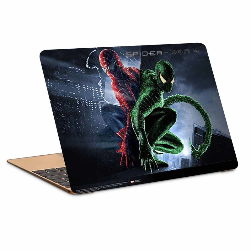 استیکر لپ تاپ طرح scorpion wallpaper کد N-523مناسب برای لپ تاپ 15.6 اینچ