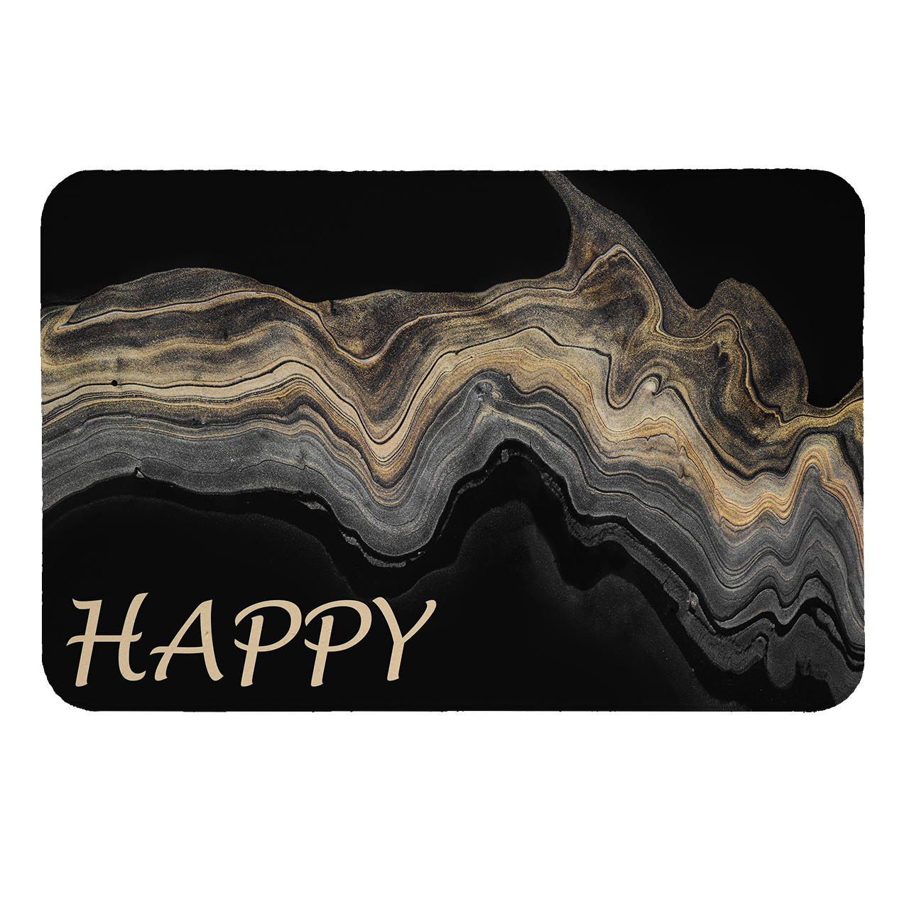 پادری  طرح Happy کد 9328 سایز 110 × 80 سانتی متر