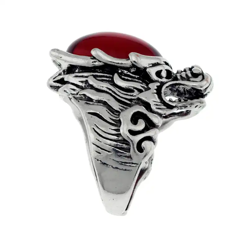 انگشتر مردانه برانت طرح اژدها