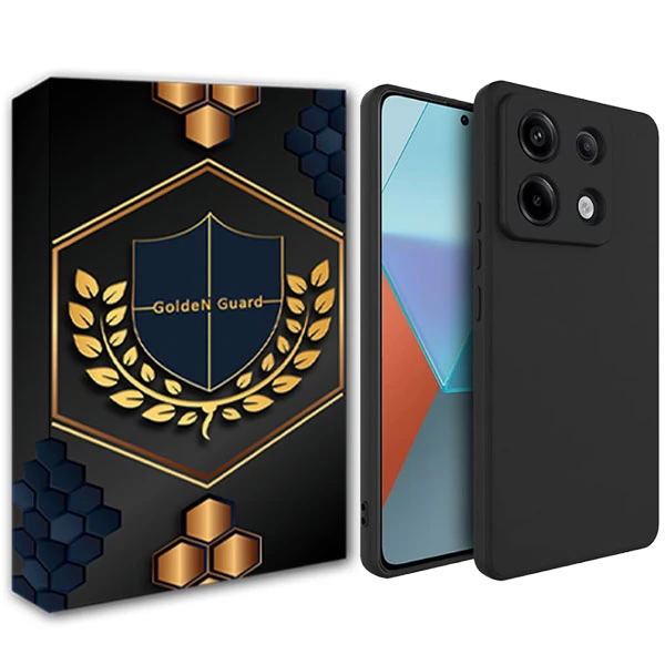 کاور گلدن گارد مدل سیلیکونی مناسب برای گوشی موبایل شیائومی Redmi Note13 4G