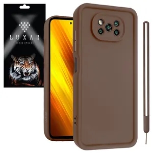 Luxar poco x3 -Puffer with band Cover For xiaomi pocox3 nfc / poco x3 pro / poco x3