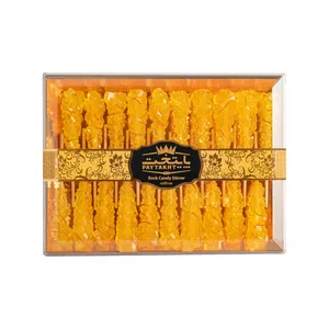 نبات چوبی زعفرانی کریستال بزرگ پایتخت - 500 گرم