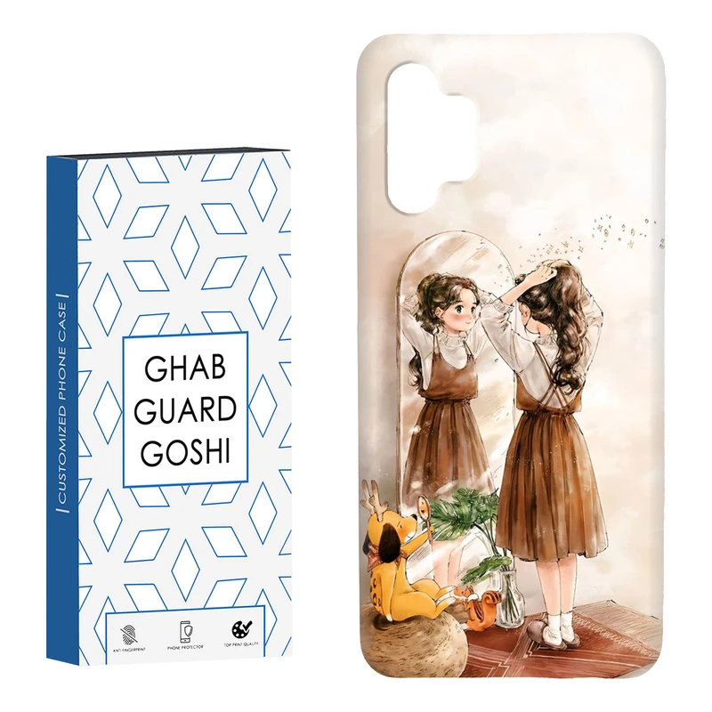 کاور قاب گارد گوشی طرح دخترانه کد Dimo-019 مناسب برای گوشی موبایل سامسونگ Galaxy A13 4G / A32 5G