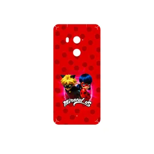 MAHOOT Ladybug and Cat Noir Cover Sticker for HTC U11 Plus