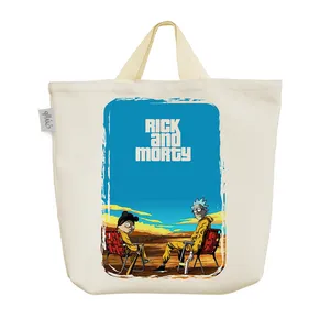 ساک خرید خندالو مدل ریک و مورتی کد 5391