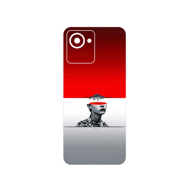 برچسب پوششی ماهوت مدل Collage of surreal Portrait of Women 1 مناسب برای گوشی موبایل ریلمی C30s