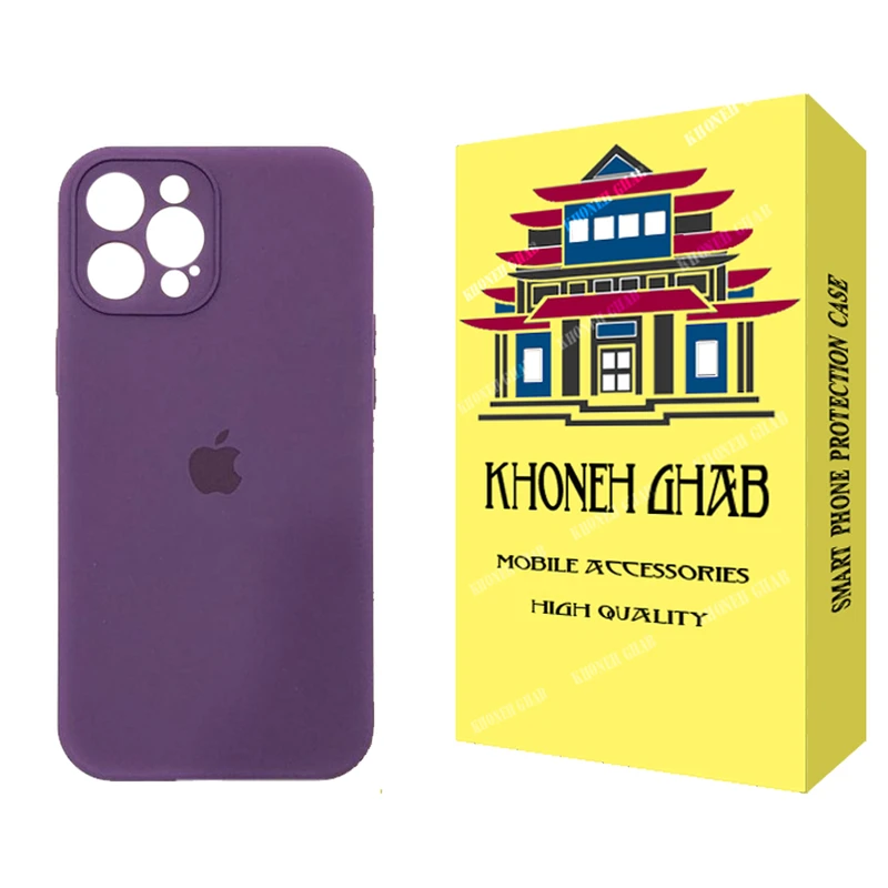 کاور خونه قاب مدل سیلیکونی مناسب برای گوشی موبایل اپل iPhone 14 Pro