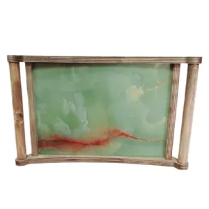 سینی مدل دسته چوبی کلاسیک کد LM0 