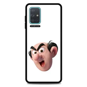 AKAM AMC-WSGA71-SMURFS-14 Cover For Samsung Galaxy A71