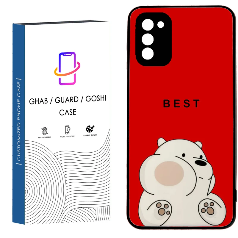 کاور قاب گارد گوشی طرح دخترانه کد 57 - TPU مناسب برای گوشی موبایل سامسونگ Galaxy A03S