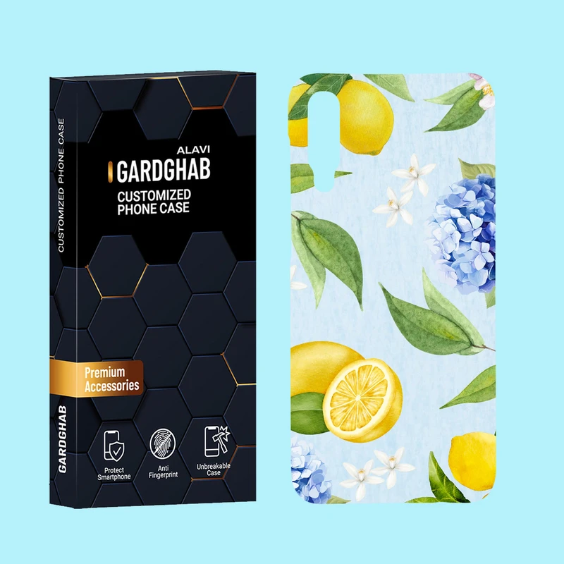 کاور گارد قاب علوی مدل برگ مناسب برای گوشی موبایل سامسونگ Galaxy A50 / A50s / A30s