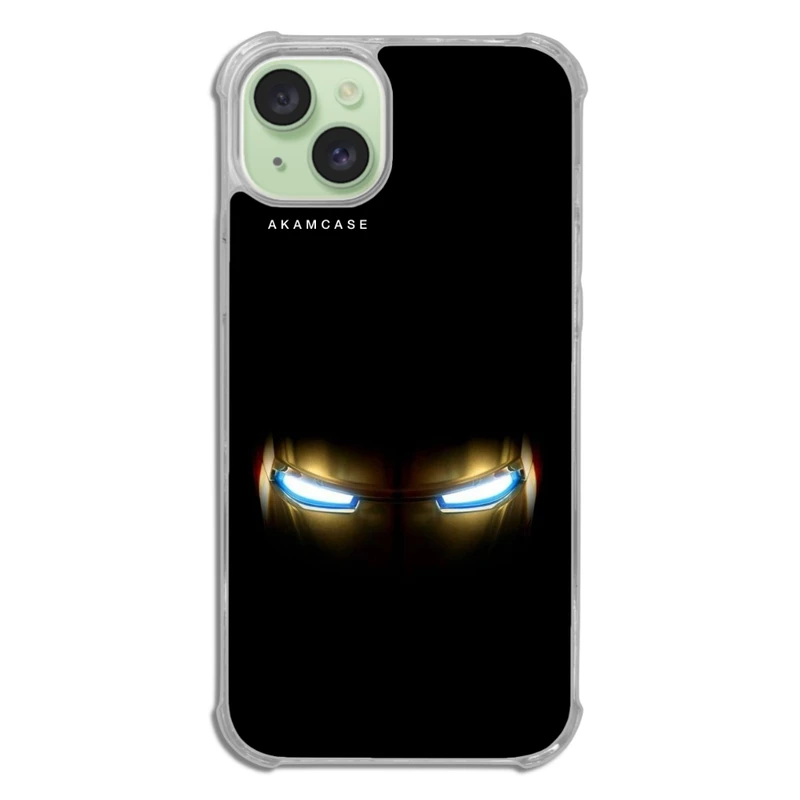 کاور آکام مدل AMC-WTA15PLUS-IRON MAN16 مناسب برای گوشی موبایل اپل iPhone 15 Plus