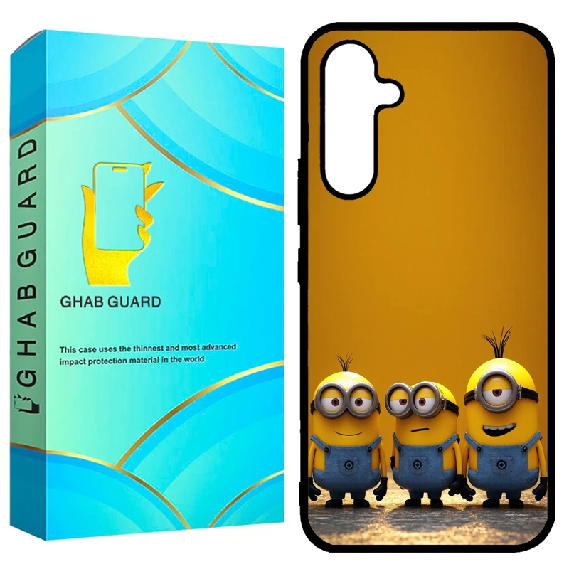 کاور قاب گارد طرح مینیون مدل GCHPA54 مناسب برای گوشی موبایل سامسونگ  Galaxy A54 5G