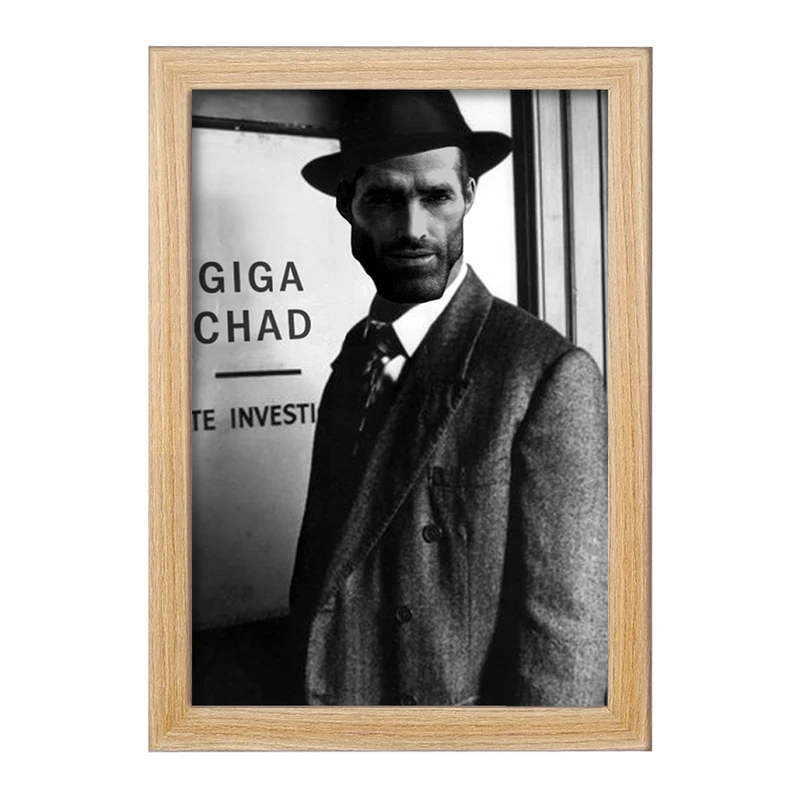 تابلو خندالو مدل کاکا سنگی گیگاچاد   کد 23340