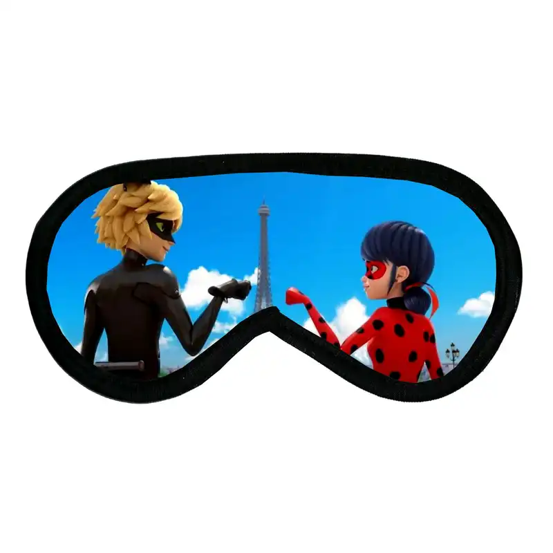 چشم بند مدل دختر کفشدوزکی و پسر گربه ای