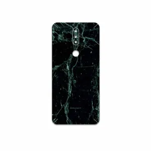 MAHOOT Graphite-Green-Marble Cover Sticker for Nokia 2.4