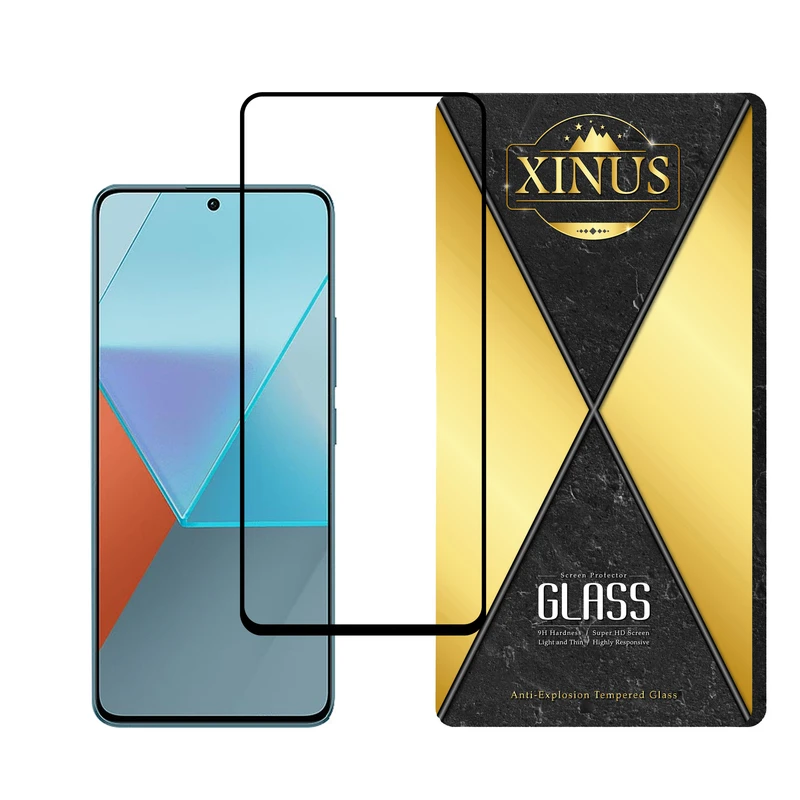 محافظ صفحه نمایش فول ژینوس مدل  FULPLUSX مناسب برای گوشی موبایل شیائومی Redmi Note 13 Pro