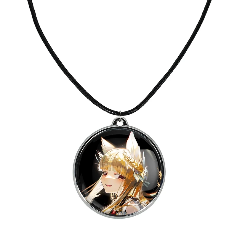 گردنبند خندالو مدل هولو انیمه ادویه و گرگ کد 3611036099