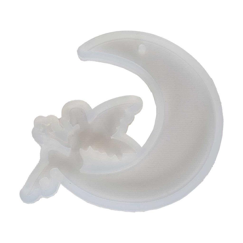 قالب رزین مدل آویز فرشته و ماه قالب رزین مدل آویز فرشته و ماه