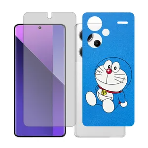 Glass Together model matte Screen Protector Suitable for Xiaomi Redmi Note 13 Pro Plus Mobile Phone with Back cover sticker