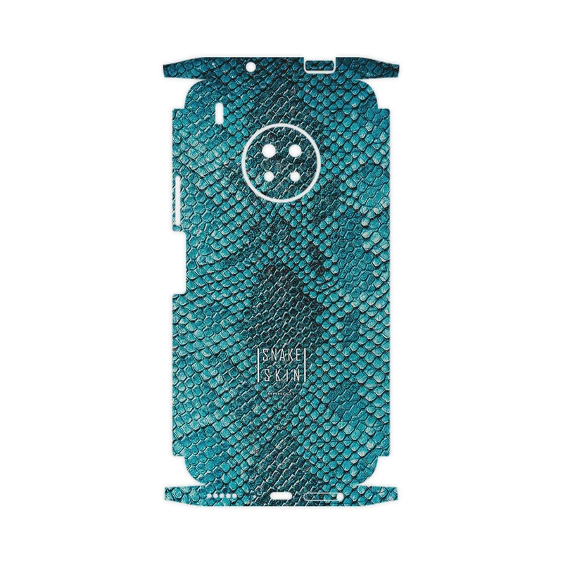 برچسب پوششی ماهوت مدل Blue Snake Skin-FullSkin مناسب برای گوشی موبایل هوآوی Y9a
