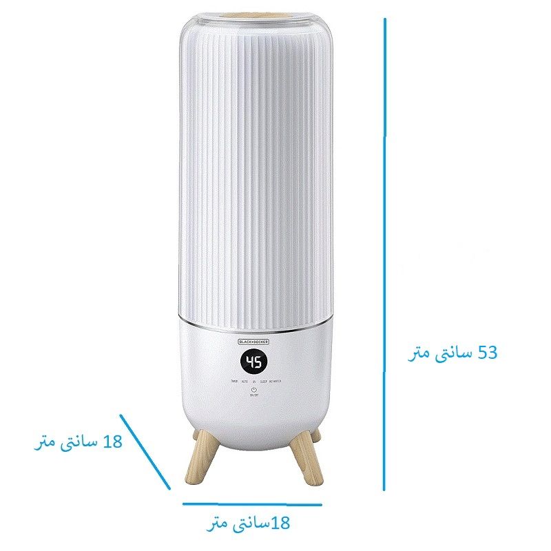 دستگاه بخور و رطوبت ساز سرد بلک اند دکر مدل HM6000-B5 -  - 9